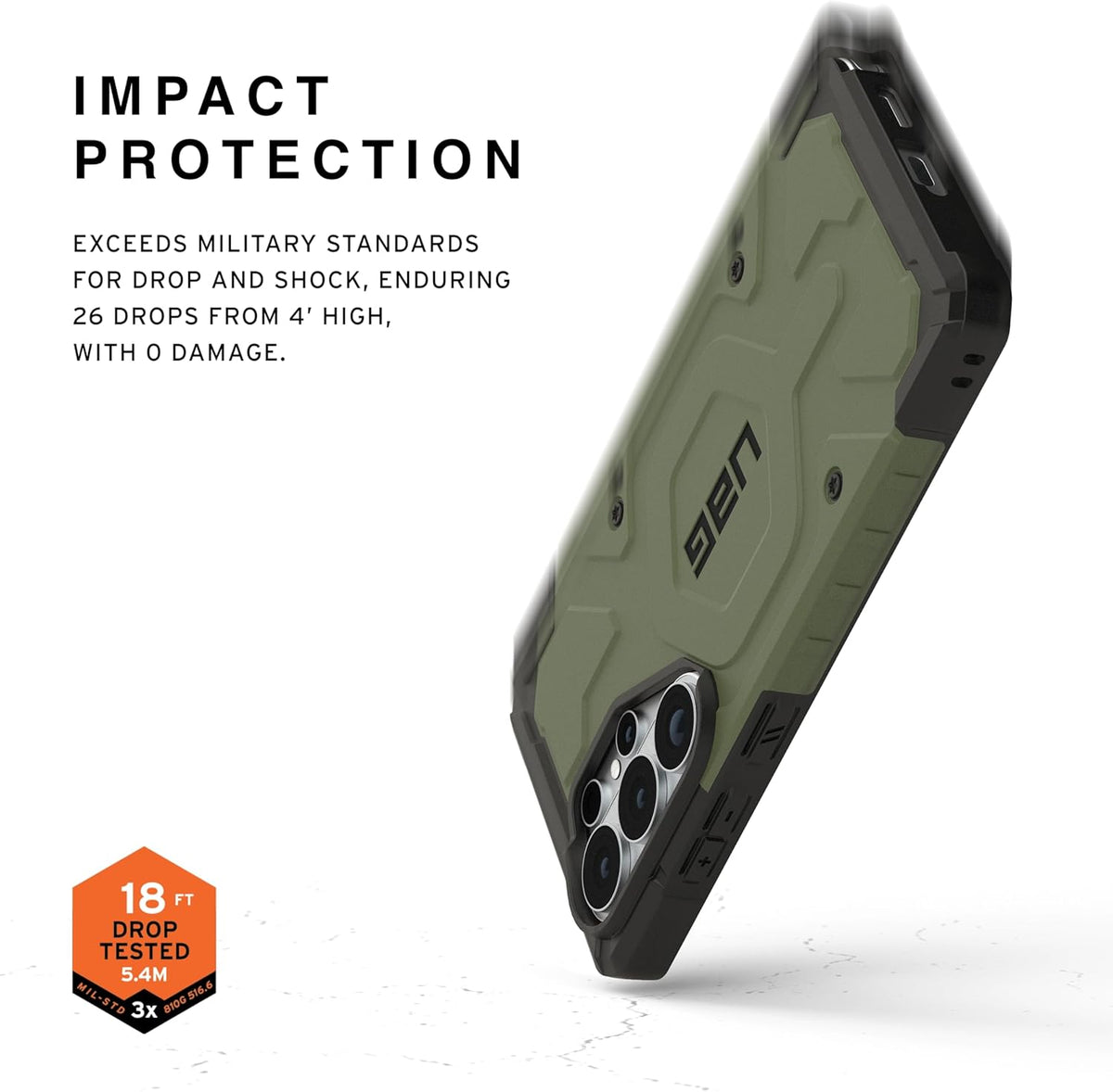 UAG Pathfinder with Magnet Case For Samsung Galaxy S26 Ultra - Olive Drab