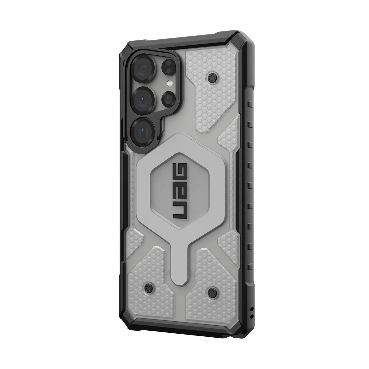 UAG Samsung Galaxy S25 Ultra Pathfinder Clear MagSafe Case - Ice/Silver