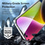 ESR Iphone 14/13/13 Pro Armorite Edge To Edge Tempered Glass Screen Protector 2 Pack - Clear