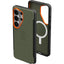 UAG Civilian With Magnet Case For Samsung Galaxy S26 Ultra - Olive Drab/Orange
