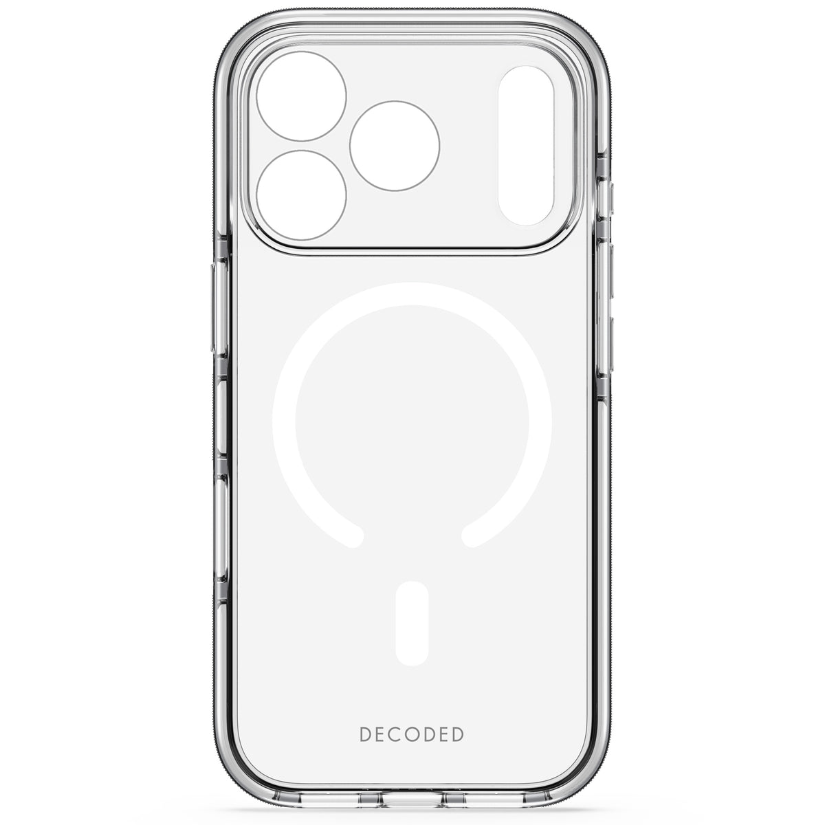 Decoded DropTec Transparent Backcover Case For iPhone 18 Pro / Apple iPhone 17 Pro - Clear