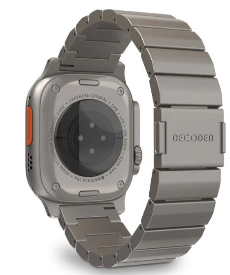 Decoded Apple Watch Ultra 1-2 Titanium Strap - Titanium