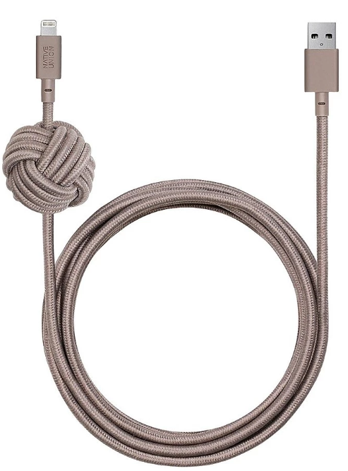 Native Union Night Cable - Usb A To Lightning 3M - Taupe