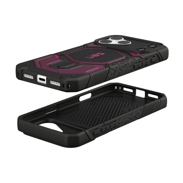 UAG Monarch Pro Magsafe Case For Apple iPhone 18/Apple iPhone 17 Pro Max - Deep Purple Synth
