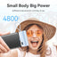 Vention Power Bank LED Display 4800mAh (USB-C + Lightning + USB-C) 22.5W Foldable USB-C Type - Blue