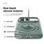 Elago Apple iPhone 18 Pro / Apple iPhone 17 Pro Magnetic Silicone Case (Camera Control Key Included) - Mindnight Green