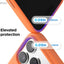 Elago iPhone 17 Pro Max Magnetic Silicone Case (Camera Control Key Included) - Orange