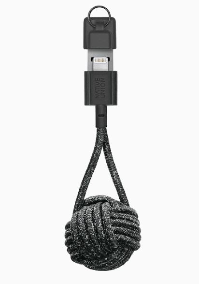 Native Union Key Cable - Usb A To Lightning - Cosmos Black