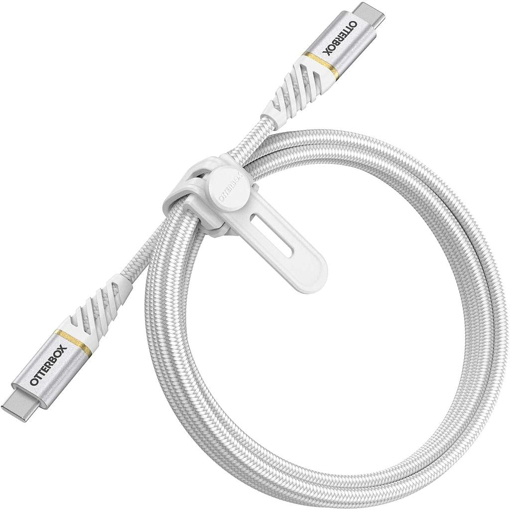 Otterbox Usb-C To Usb-C Fast Charge Cable – Premium 2 Meter - White