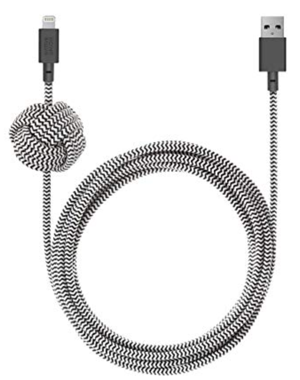 Native Union Night Cable - Usb A To Lightning 3M - Zebra