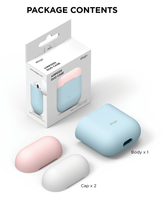 Elago Airpods 1&2 Duo Case