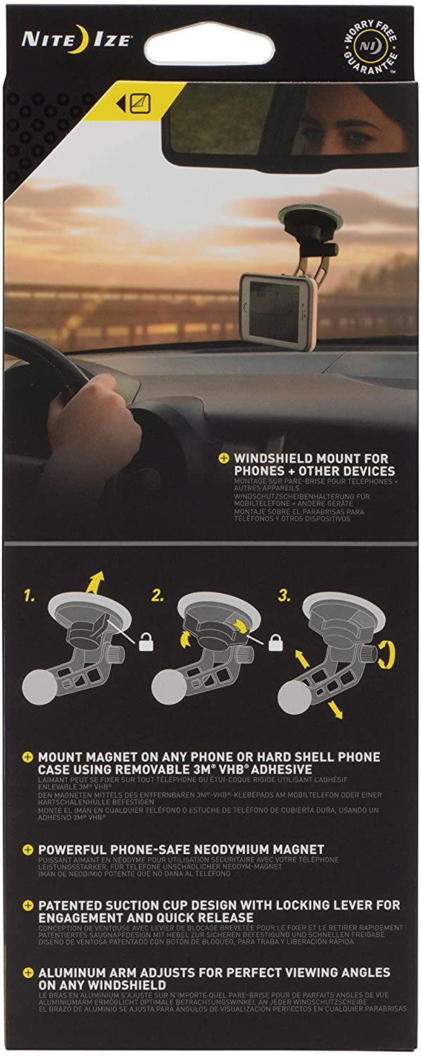 Steelie® Windshield Mount Kit - Black