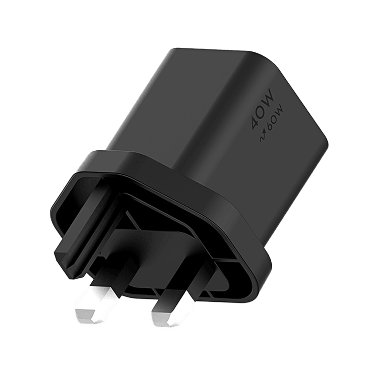 RavPower USB-C PD 40W GaN Wall Charger With 60W Max - Black
