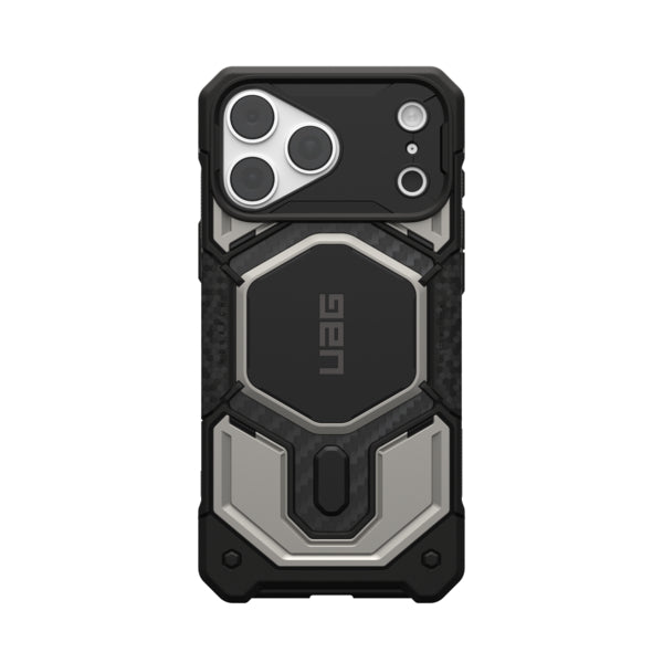 UAG Monarch Pro Magsafe Case For Apple iPhone 18/Apple iPhone 17 Pro Max - Titanium