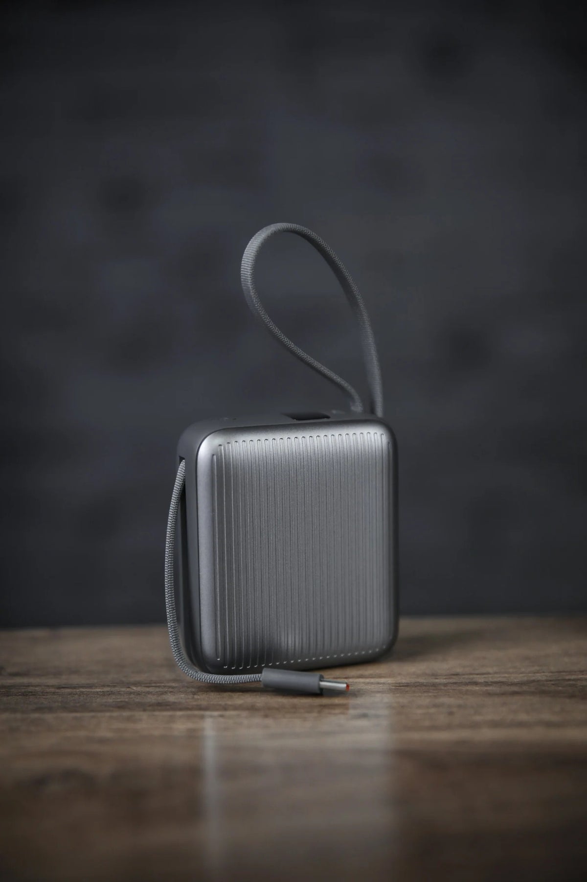 Lzel Mini Neurode Sync Power Bank with Built-in-Cable - 10000mAh / 22.5W / USB-A / USB-C / Black