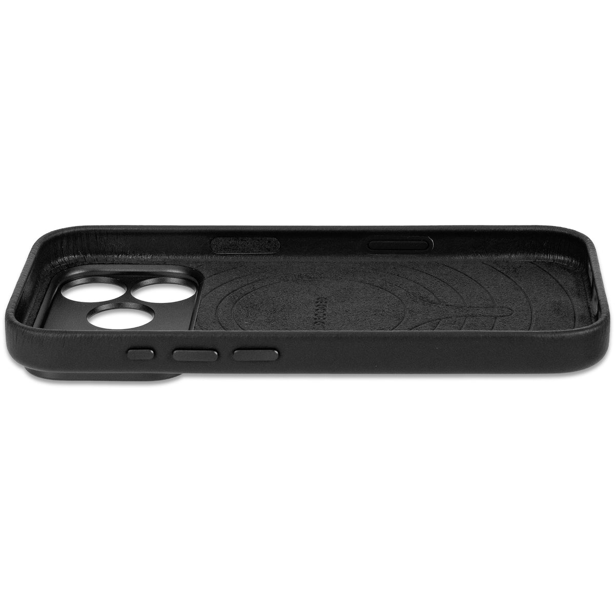Decoded Leather Backcover Case For Apple iPhone 18 Pro / Apple iPhone 17 Pro - Black