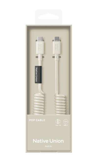 POP USB-C to USB-C Cable - 1.2 Meter / 60W / SandStone