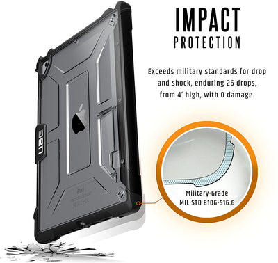 UAG Ipad (9.7Screen) Plasma Case - Ice/Black