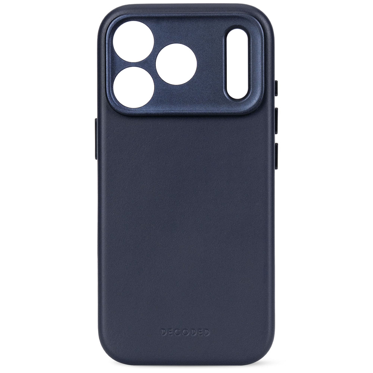 Decoded Leather Backcover Case For Apple iPhone 18 Pro Max / Apple iPhone 17 Pro Max - Midnight