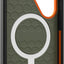 UAG Civilian With Magnet Case For Samsung Galaxy S26 Ultra - Olive Drab/Orange
