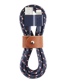 Native Union Belt Cable - Usb A To Lightning 1.2M - Nautical