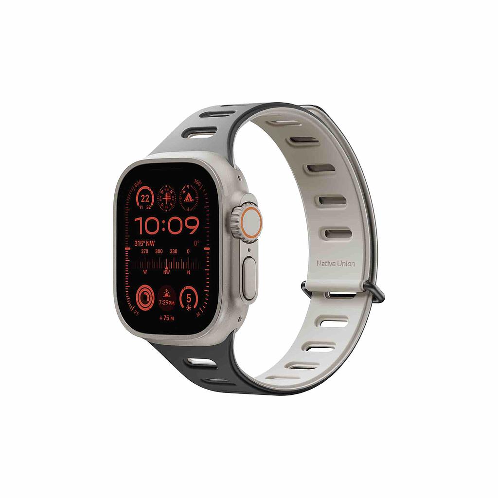 Native Union Active Watch Band For Apple Watch Ultra 42/44/45/49Mm - Black/Sandstone