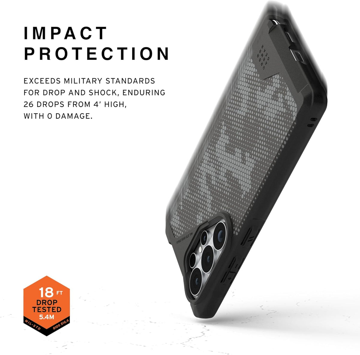 UAG Metropolis LT w/Magnet Case For Samsung Galaxy S26 Ultra - Micro Hex Camo Graphite