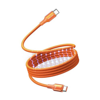 Vention Magnetic Cable USB 2.0 C Male to C Male  Cable - 1 Meter / Orange