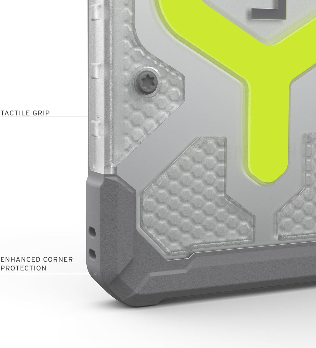 UAG Pathfinder Clear with Magnet with Lanyard Case For Samsung Galaxy S26 Ultra - Active Neon Lanyard