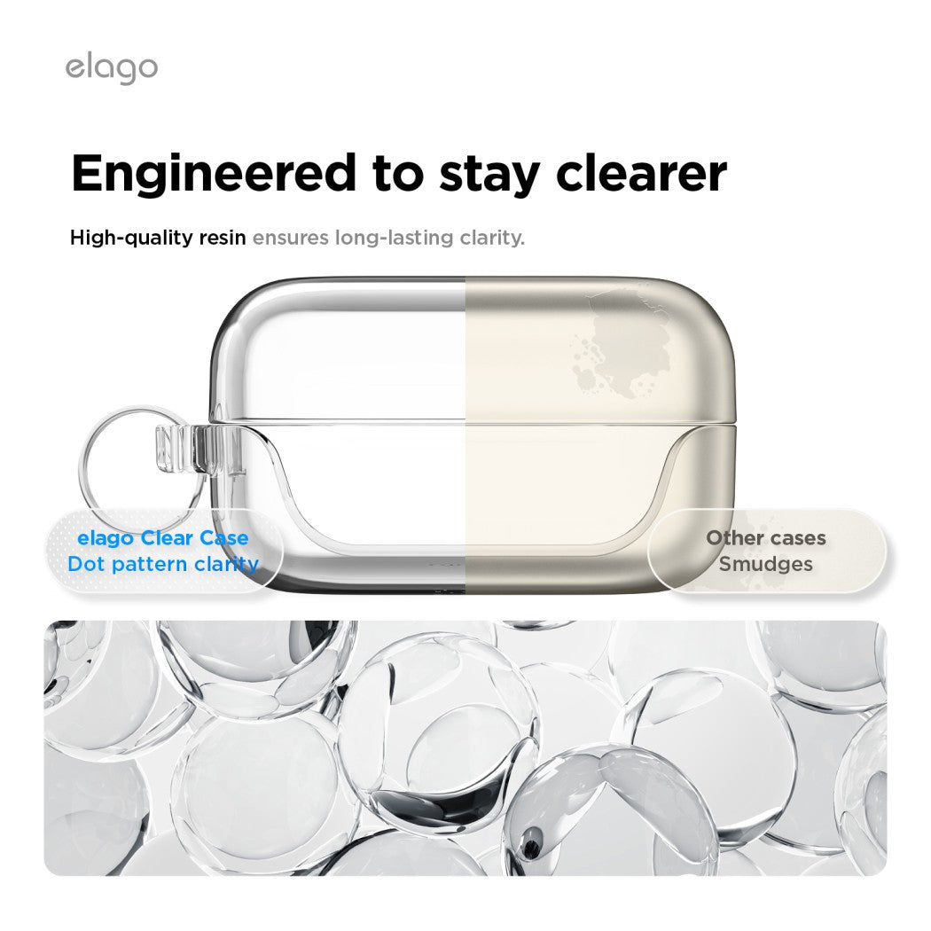 Elago Clear Hang Case - Samsung Galaxy Buds 4 / 4 Pro / Clear
