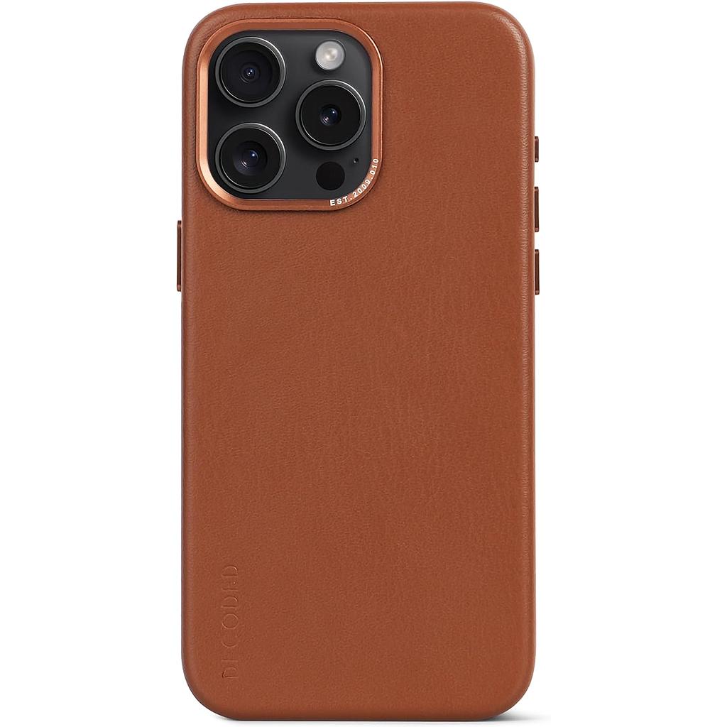 Decoded Iphone 15 Pro Max Leather Magsafe Case - Tan