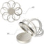 Sinjimoru Ringo Mini Phone Ring Holder & Finger Ring Stand 360 Rotation - Metallic Black