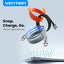 Vention Magnetic Cable USB 2.0 C Male to C Male  Cable - 1 Meter / Orange
