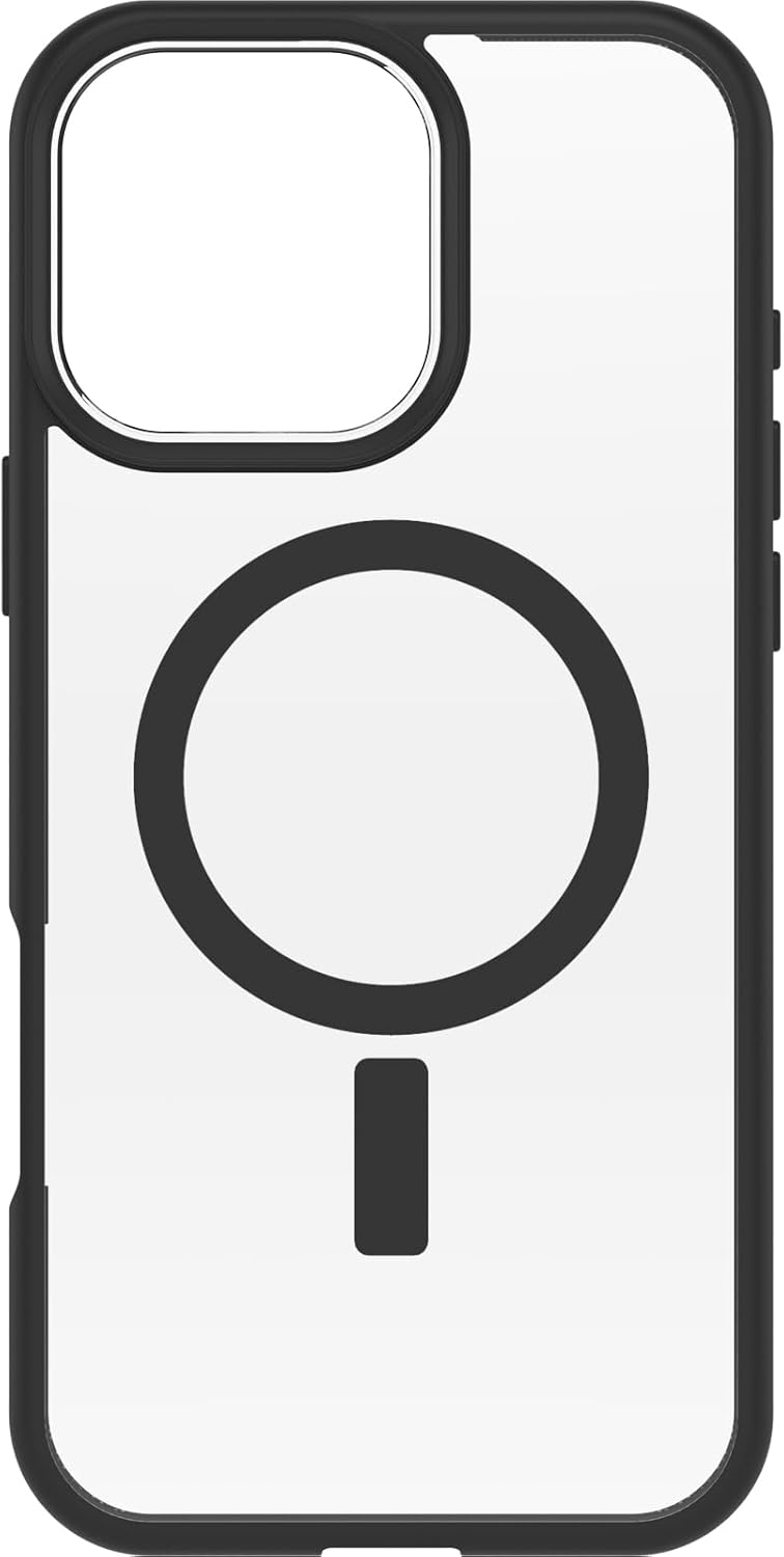Otterbox iPhone 16 Pro Max React Magsafe Case - Clear/Black