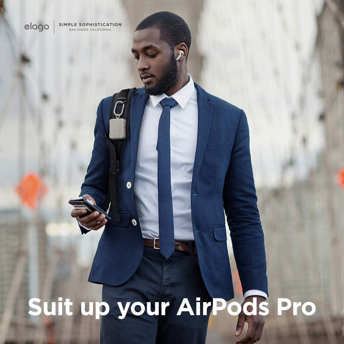 Elago Airpods Pro Suit Case - White