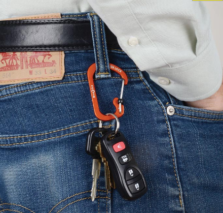 Slidelock® Carabiner Aluminum #2 - Orange