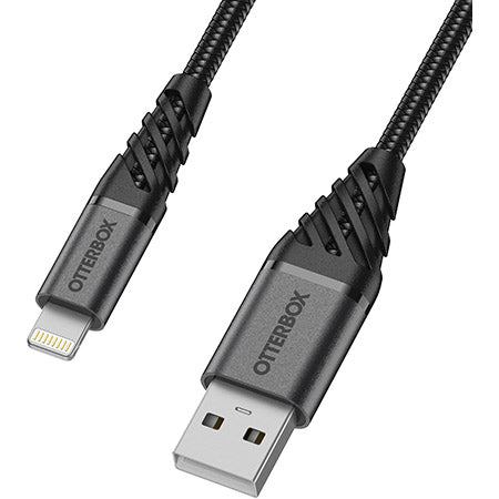 Otterbox Lightning To Usb-A Cable - Premium 2 Meter - Black
