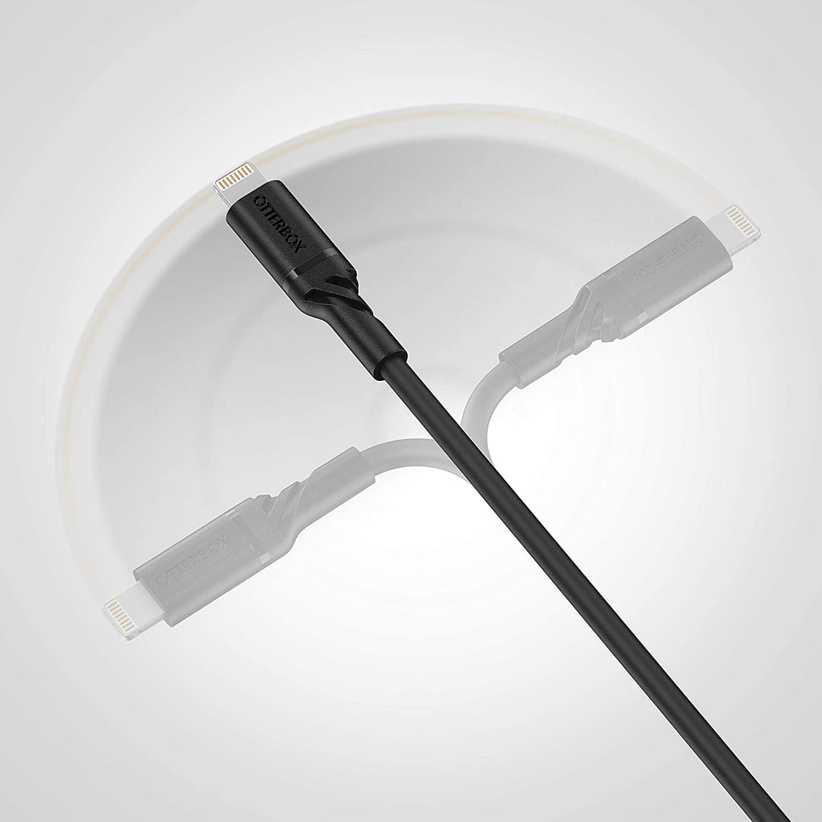 Otterbox Usb-C To Usb-C Fast Charge Cable - Standard 1 Meter - Matte Black