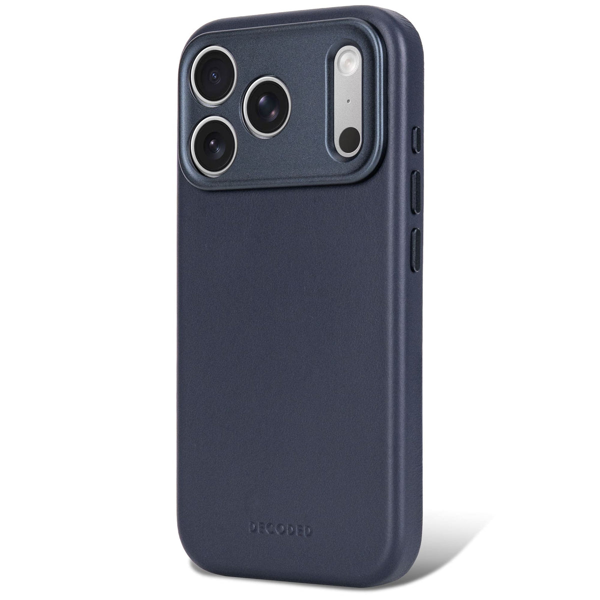 Decoded Leather Backcover Case For Apple iPhone 18 Pro Max / Apple iPhone 17 Pro Max - Midnight
