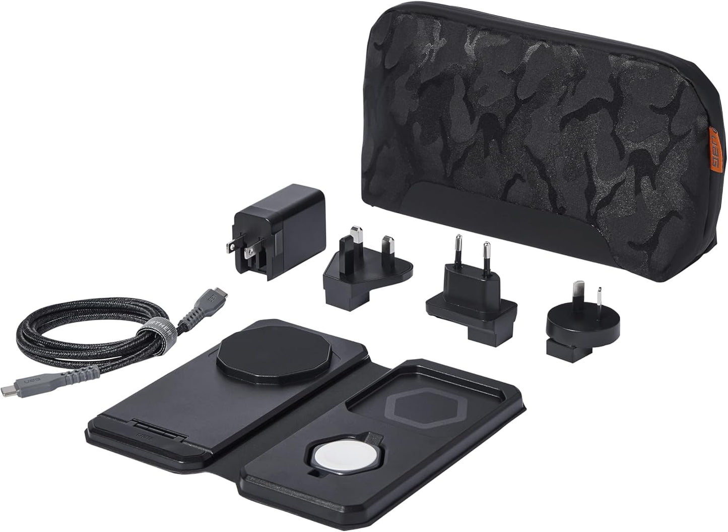 UAG Srge 3-In-1 Travel/Desktop Charger + Case