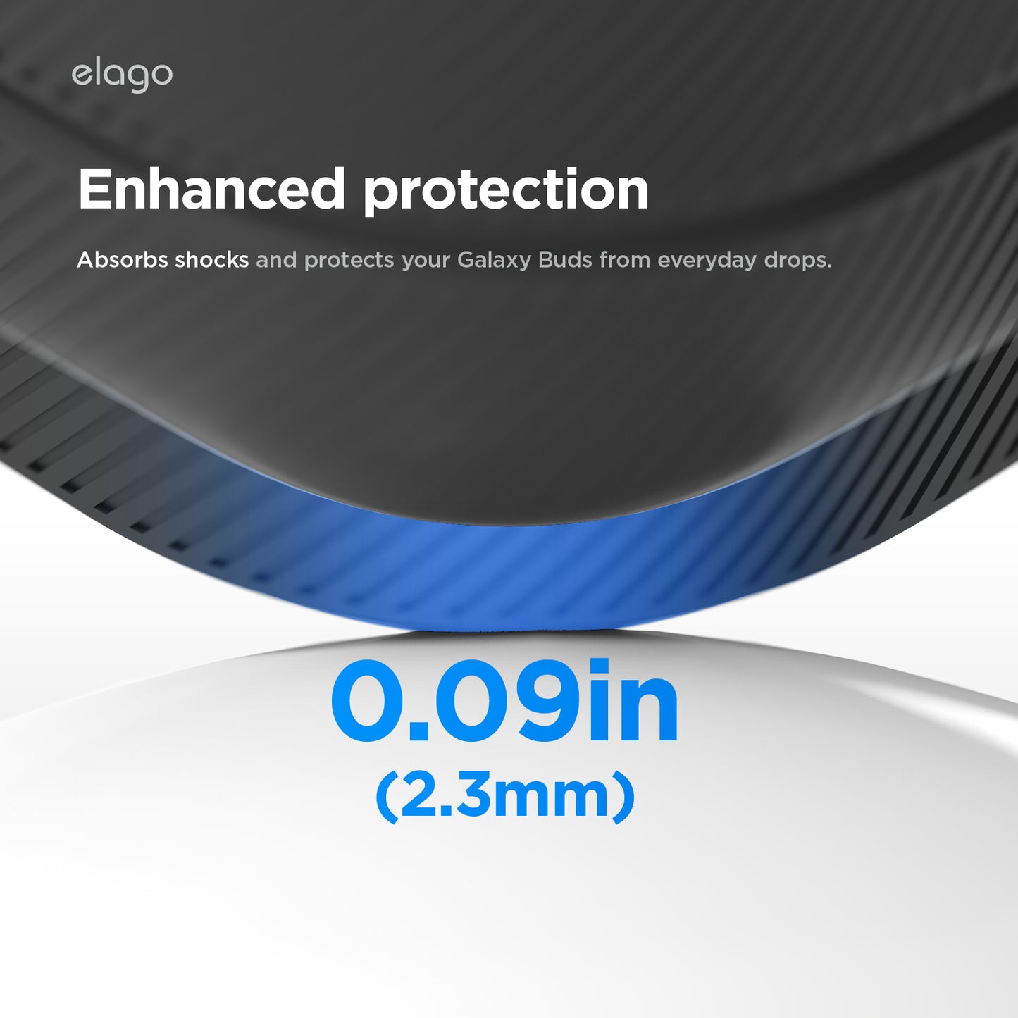 Elago Armor Hang Case - Samsung Galaxy Buds 4 / 4 Pro / Black