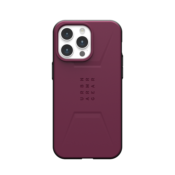 UAG Iphone 15 Pro Max Civilian Magsafe Case - Bordeaux