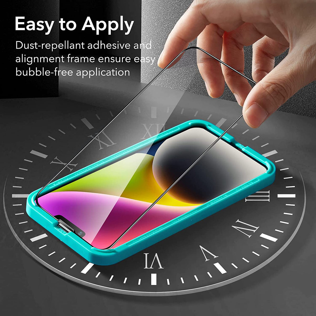 ESR Iphone 14/13/13 Pro Armorite Edge To Edge Tempered Glass Screen Protector 2 Pack - Clear