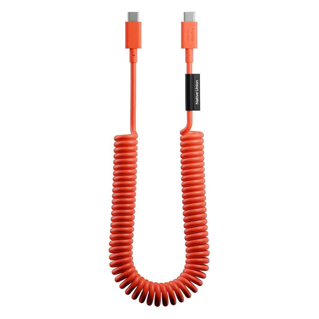 POP USB-C to USB-C Cable - 2.4 Meter / 60W / Alarm Red