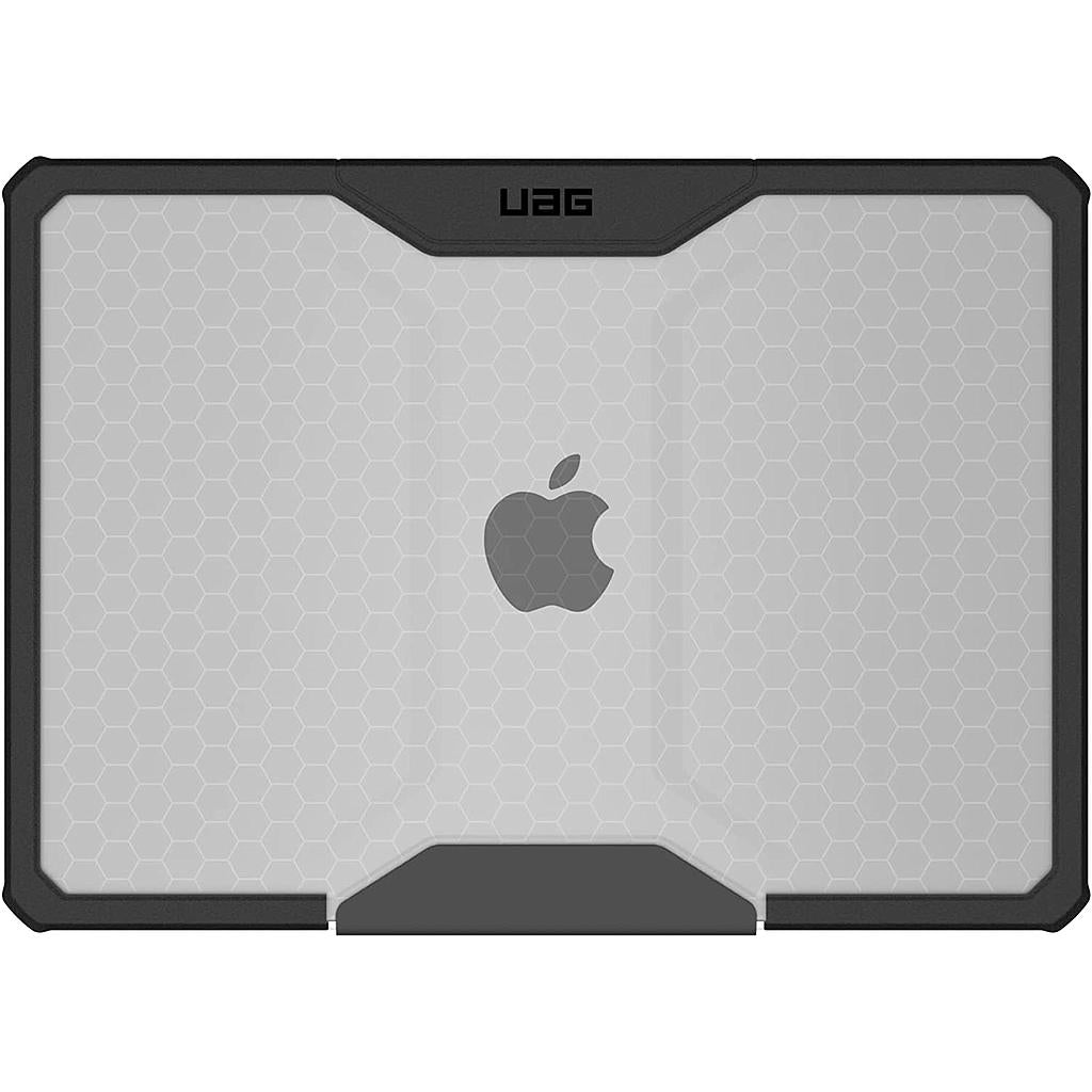 UAG Macbook Air 13" M2/M3/M4 (2022-) Plyo Case - Ice/Black