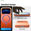 Elago iPhone 17 Pro Max Magnetic Silicone Case (Camera Control Key Included) - Orange