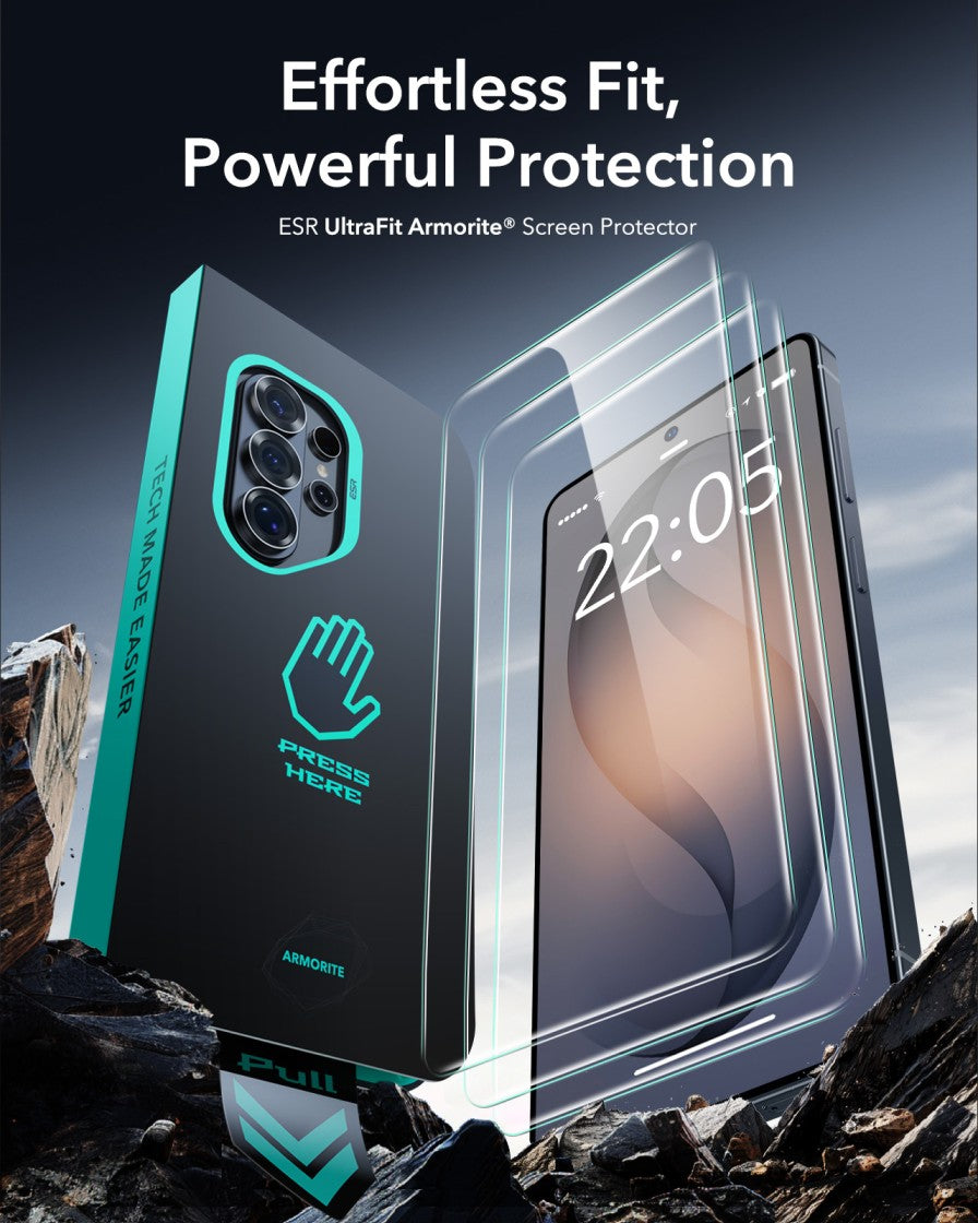 ESR UltraFit Armorite Pro Screen Protector For Samsung Galaxy S26 Ultra - Clear