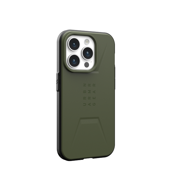 UAG Civilian Magsafe Case - Apple iPhone 15 Pro / Olive Drab Accessories > Mobiles & Tablets > Mobiles > Covers & Cases