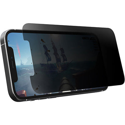 OtterBox iPhone 12 / iPhone 12 Pro Gaming Horizontal Privacy Guard - Glass Screen Protector - Clear Accessories >