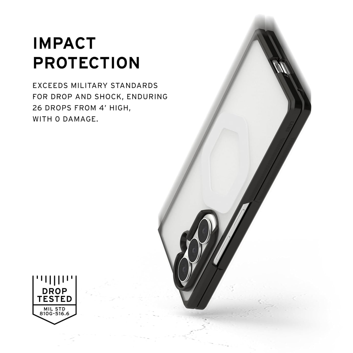 UAG Mouve Magnetic Case For Samsung Galaxy Z Fold 8 Ultra - Ice